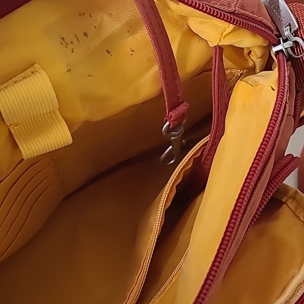- Baggalinni Orange Nylon Travel Crossbody - Picture 6 of 9
